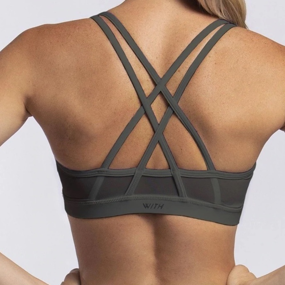 WITH Strappy Sports Bra
